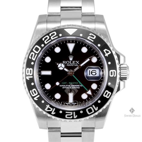 rolex gmt master ii black dial